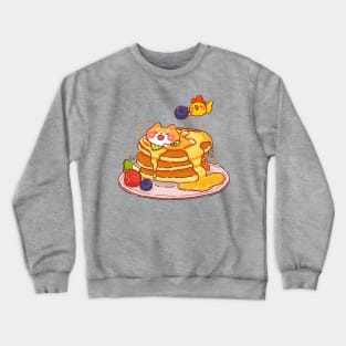 Shiba Inu Pancake Crewneck Sweatshirt